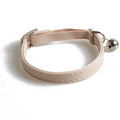 Collar Elástico con Cascabel para Gatos y Cachorros — Colores Macaron, Ajustable