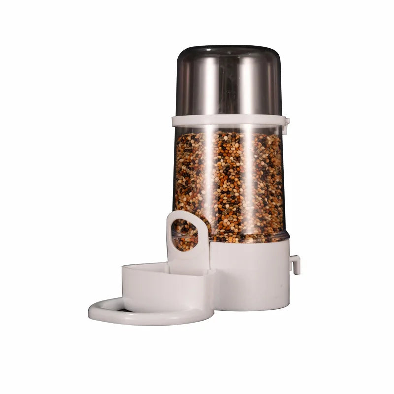 Bird Water Drinker Feeder Container Automatic Pet Feeder Birdcage Hanging Bowl Water Bottle Parrot Drinking Water Food Dispenser
