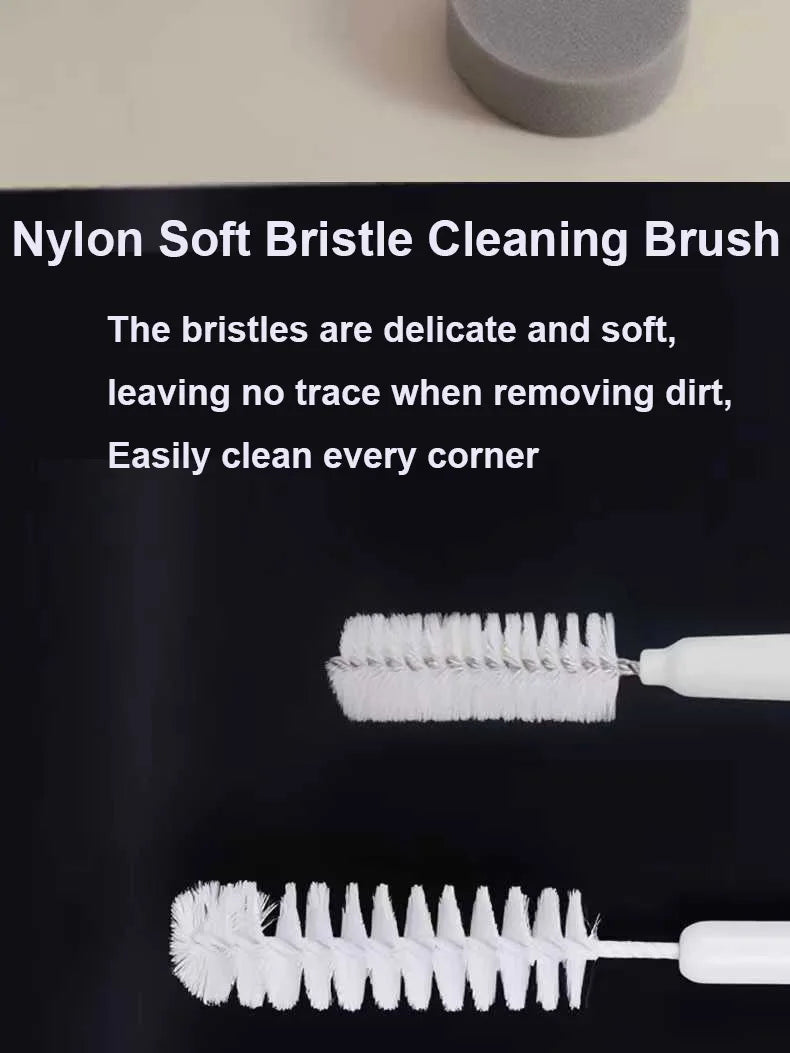 Cat Water Fountain Accessories Cleaning Brush Set for Pet Water Dispenser Pump Pipe Tube Bottle Cup Kettle Nozzles Cleaner Tools