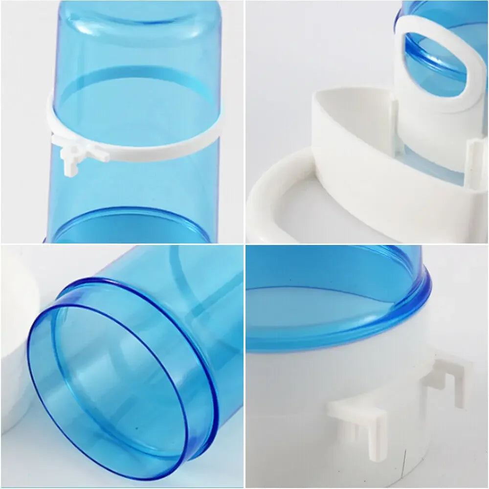 Bird Water Drinker Feeder Container Automatic Pet Feeder Birdcage Hanging Bowl Water Bottle Parrot Drinking Water Food Dispenser