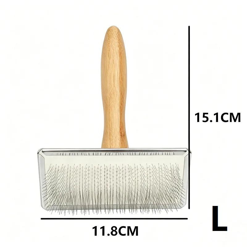Dog Comb Brush for Dog Long Hair Cat Brush Car Animal Hair Solid Wood Pet Hair Remover Massage Cat Brush Pet Grooming GSZ05