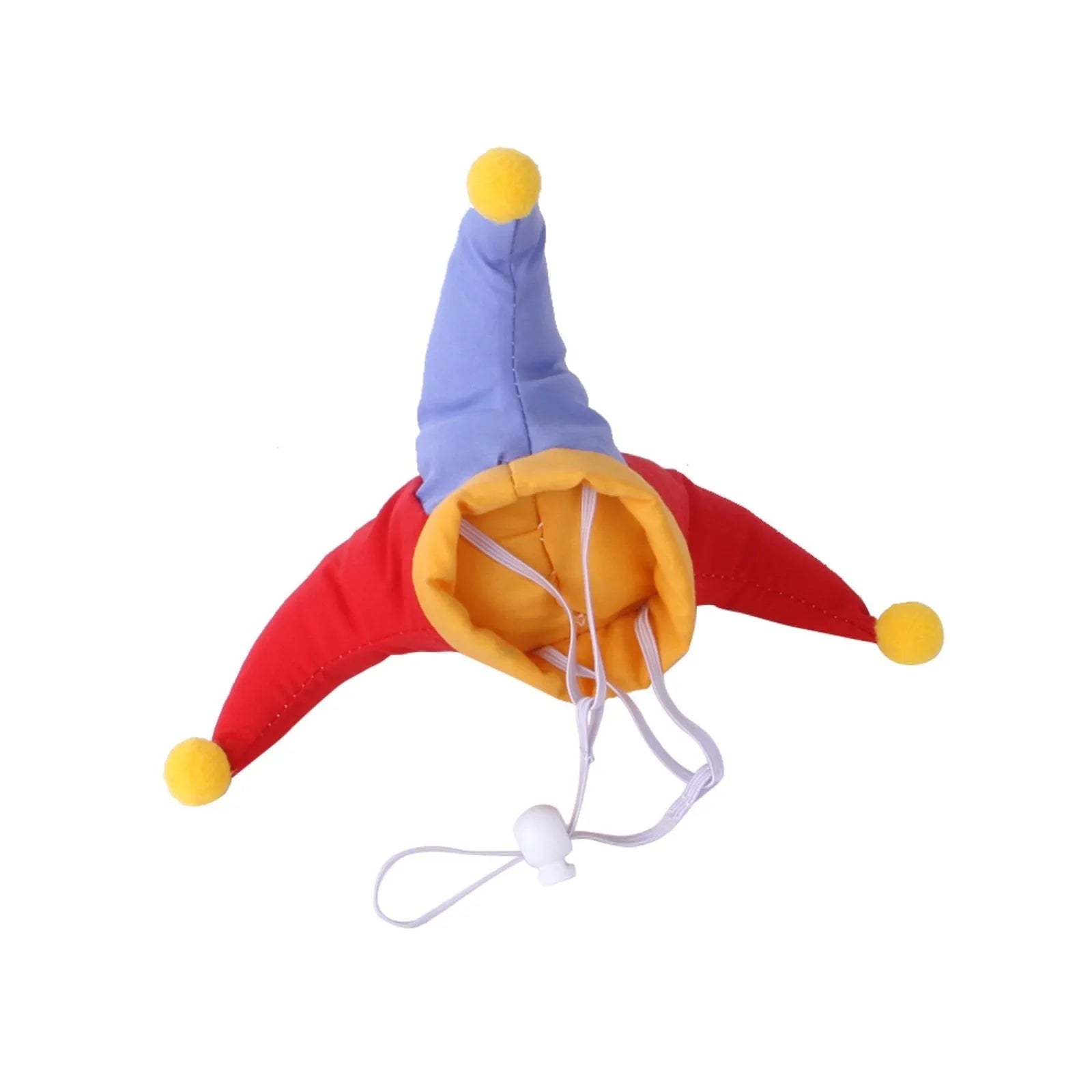 Disfraz de Payaso con Sombrero para Perros y Gatos – Cosplay Divertido para Halloween y Fiestas | Tallas S a XL