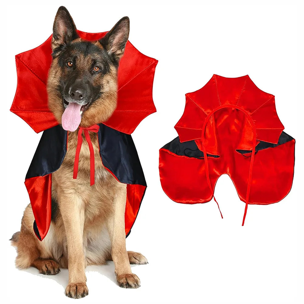 Capa de Vampiro para Perros y Gatos | Halloween