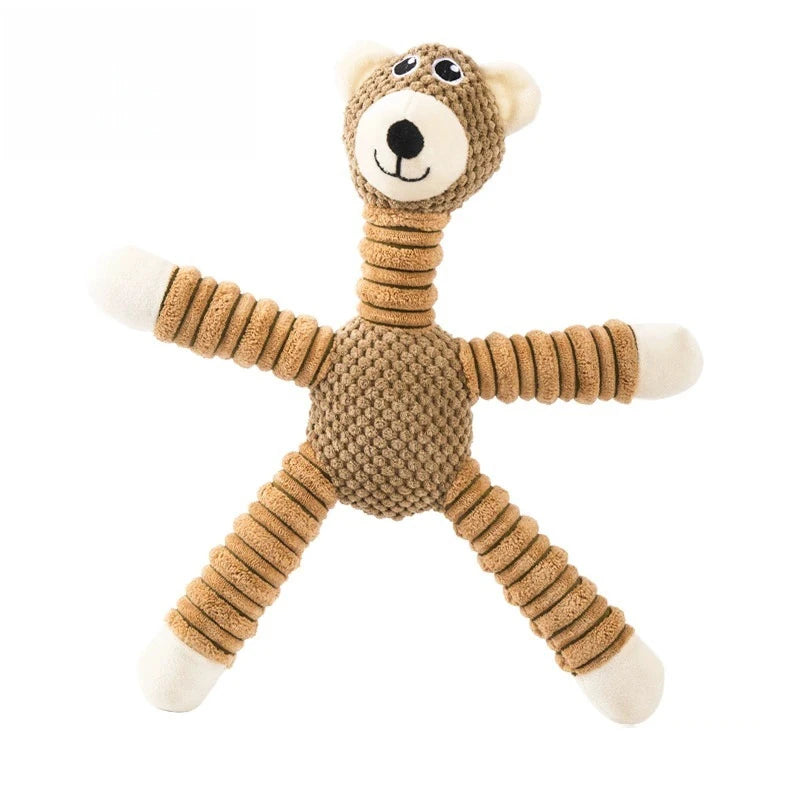 Peluche para Perros Pequeños y Medianos - Juguete Mordedor Antiansiedad para Cachorros