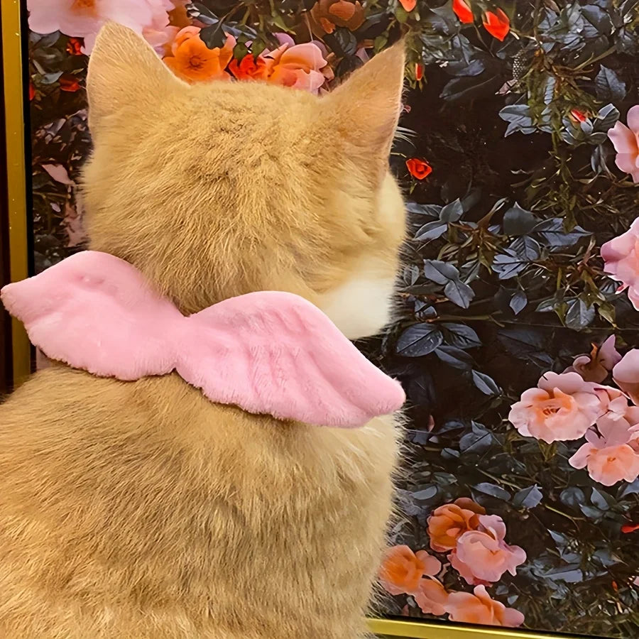 Collar con Lazo Decorativo para Perros y Gatos – Accesorio Festivo | Blanco, Rosa y Rojo