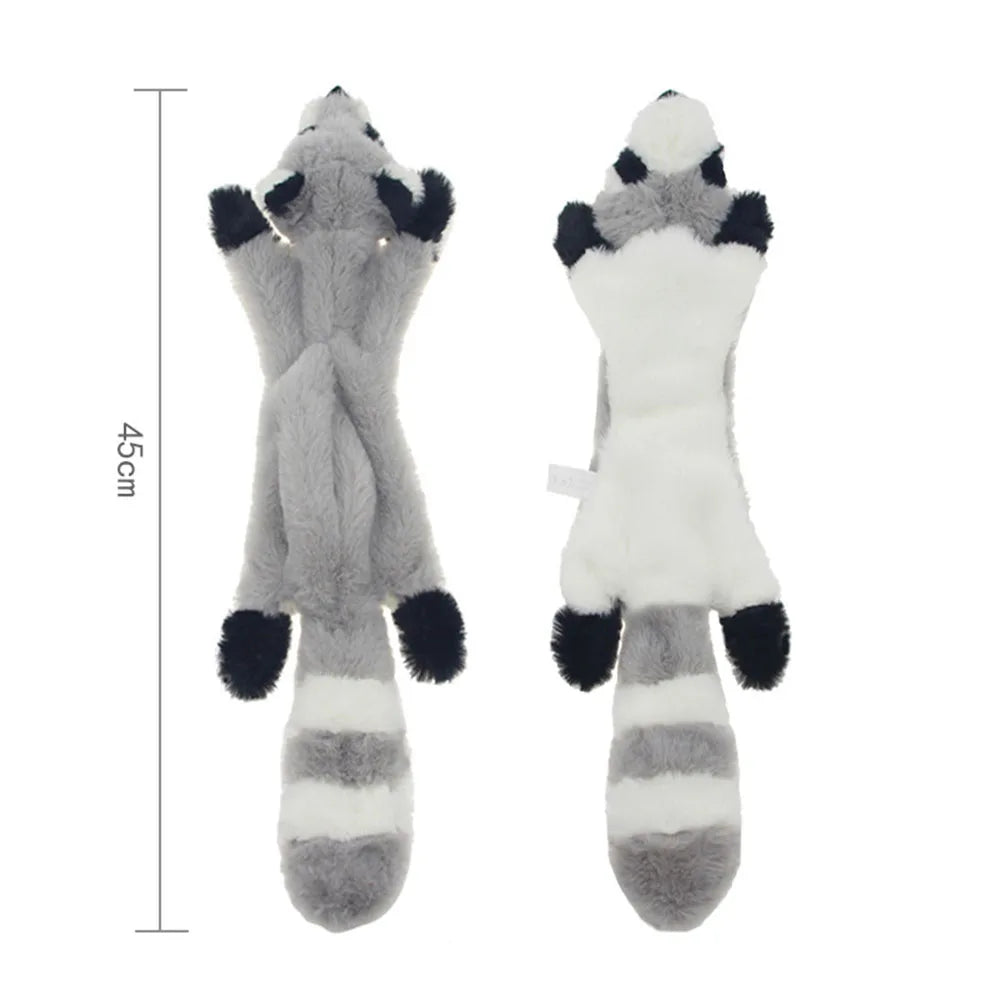 Juguete de Felpa Sin Relleno con Sonido para Perros - Forma de Animal Resistente