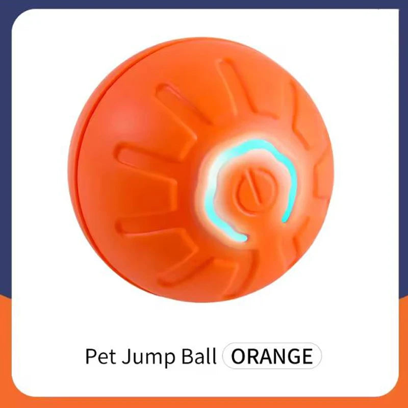 Pelota Electrónica Automática para Perros y Gatos - Movimiento Inteligente con Carga USB