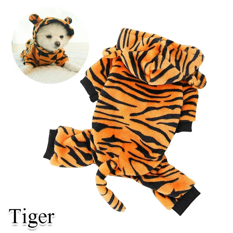 Coral Fleece Cosplay Costume for Pet Clothing for Small Dogs Puppy Cats Clothes Chihuahua Yorkshire Costume Coat
