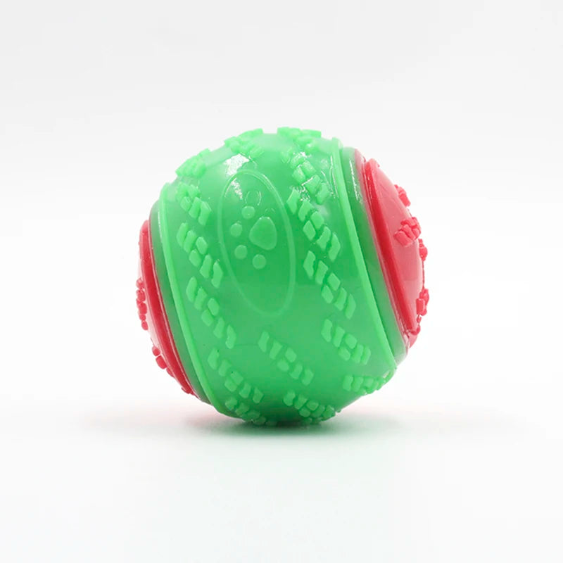 Pelota Interactiva con Sonido para Perros - TPR Resistente a Mordiscos 6,5 cm