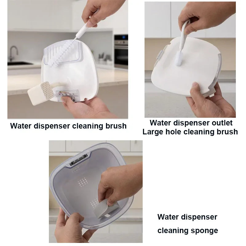 Cat Water Fountain Accessories Cleaning Brush Set for Pet Water Dispenser Pump Pipe Tube Bottle Cup Kettle Nozzles Cleaner Tools