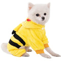 Disfraz Sudadera de Forro Polar con Animales para Perros y Gatos Pequeños – León, Pikachu, Cerdo, Vaca, Tigre y Dinosaurio
