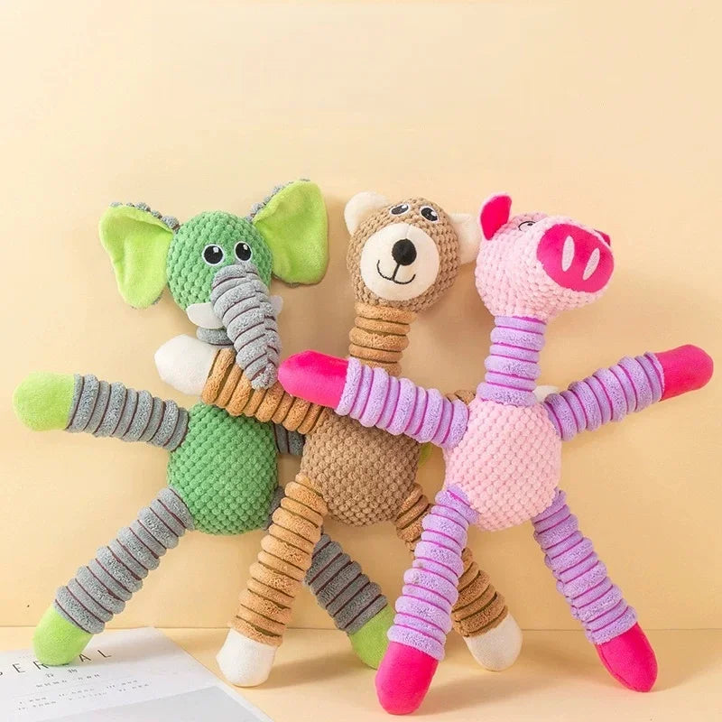 Peluche para Perros Pequeños y Medianos - Juguete Mordedor Antiansiedad para Cachorros