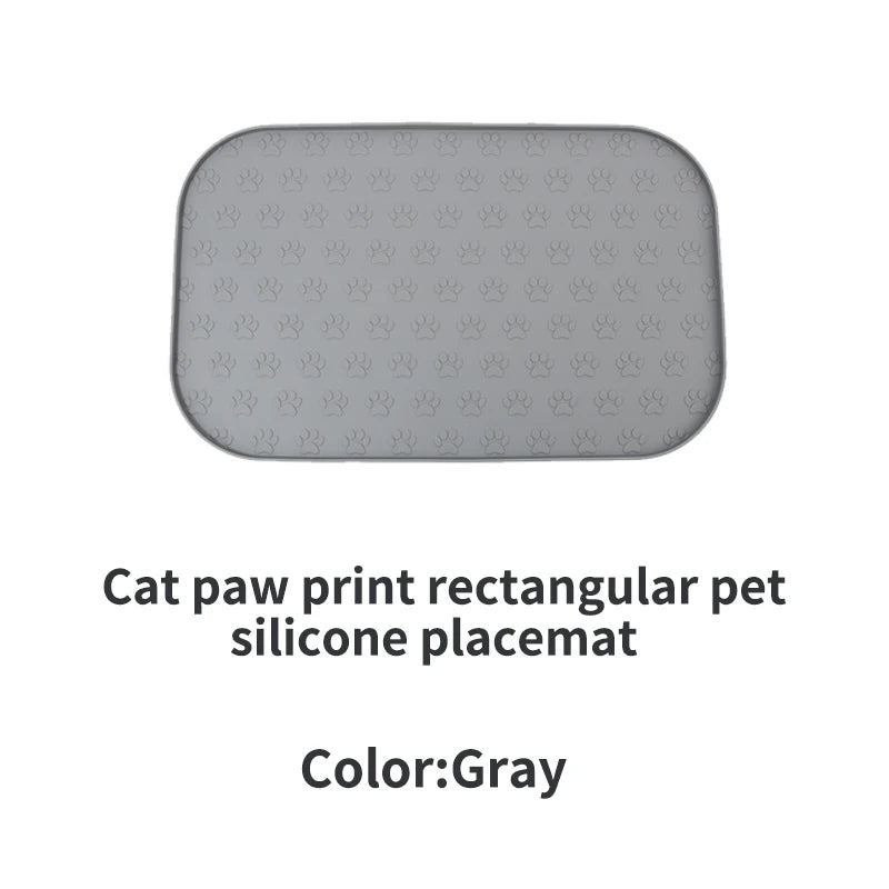 Mantel Individual de Silicona para Perros y Gatos
