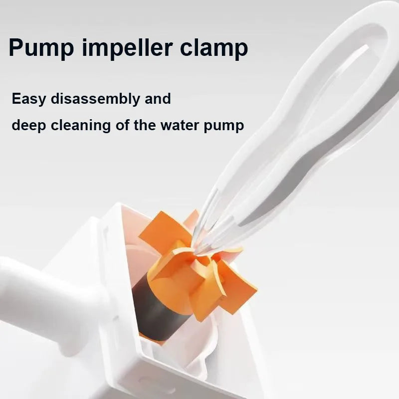 Cat Water Fountain Accessories Cleaning Brush Set for Pet Water Dispenser Pump Pipe Tube Bottle Cup Kettle Nozzles Cleaner Tools