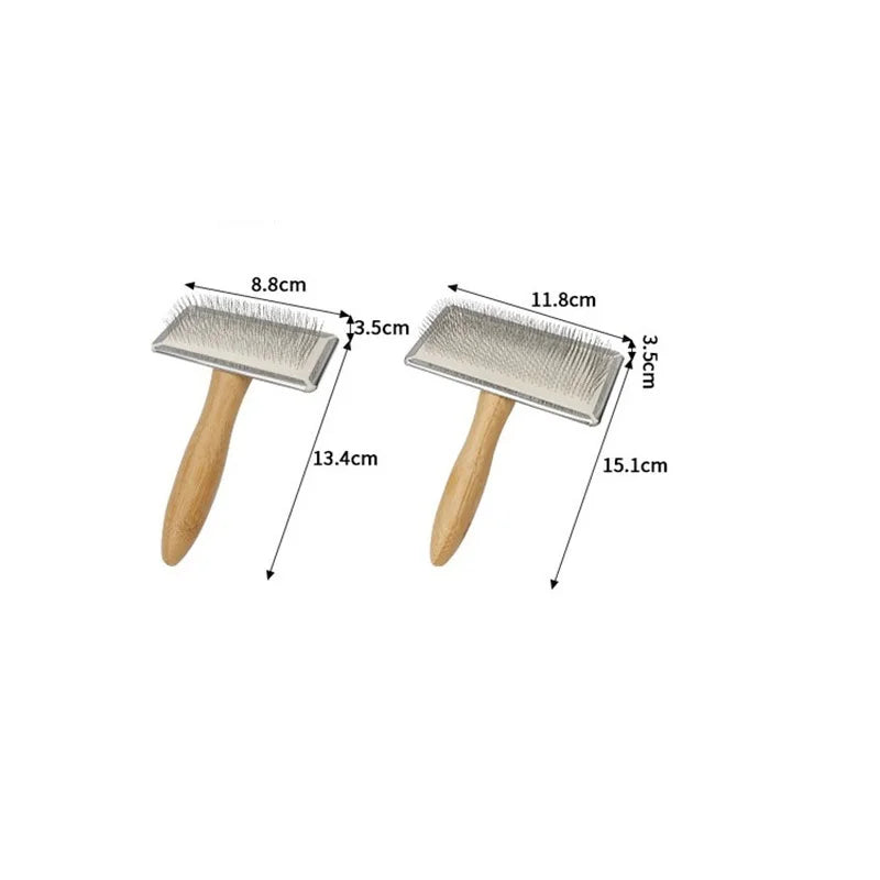 Dog Comb Brush for Dog Long Hair Cat Brush Car Animal Hair Solid Wood Pet Hair Remover Massage Cat Brush Pet Grooming GSZ05