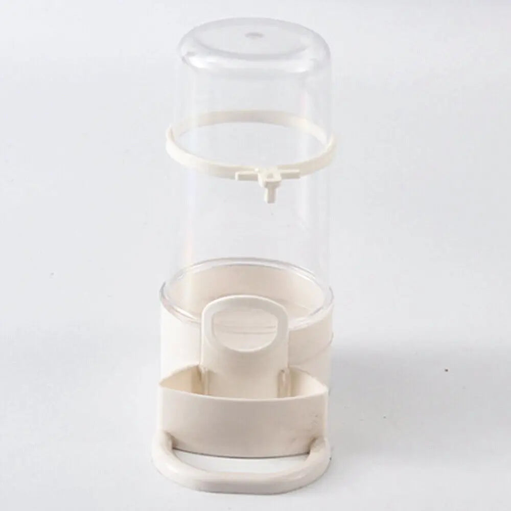 Bird Water Drinker Feeder Container Automatic Pet Feeder Birdcage Hanging Bowl Water Bottle Parrot Drinking Water Food Dispenser