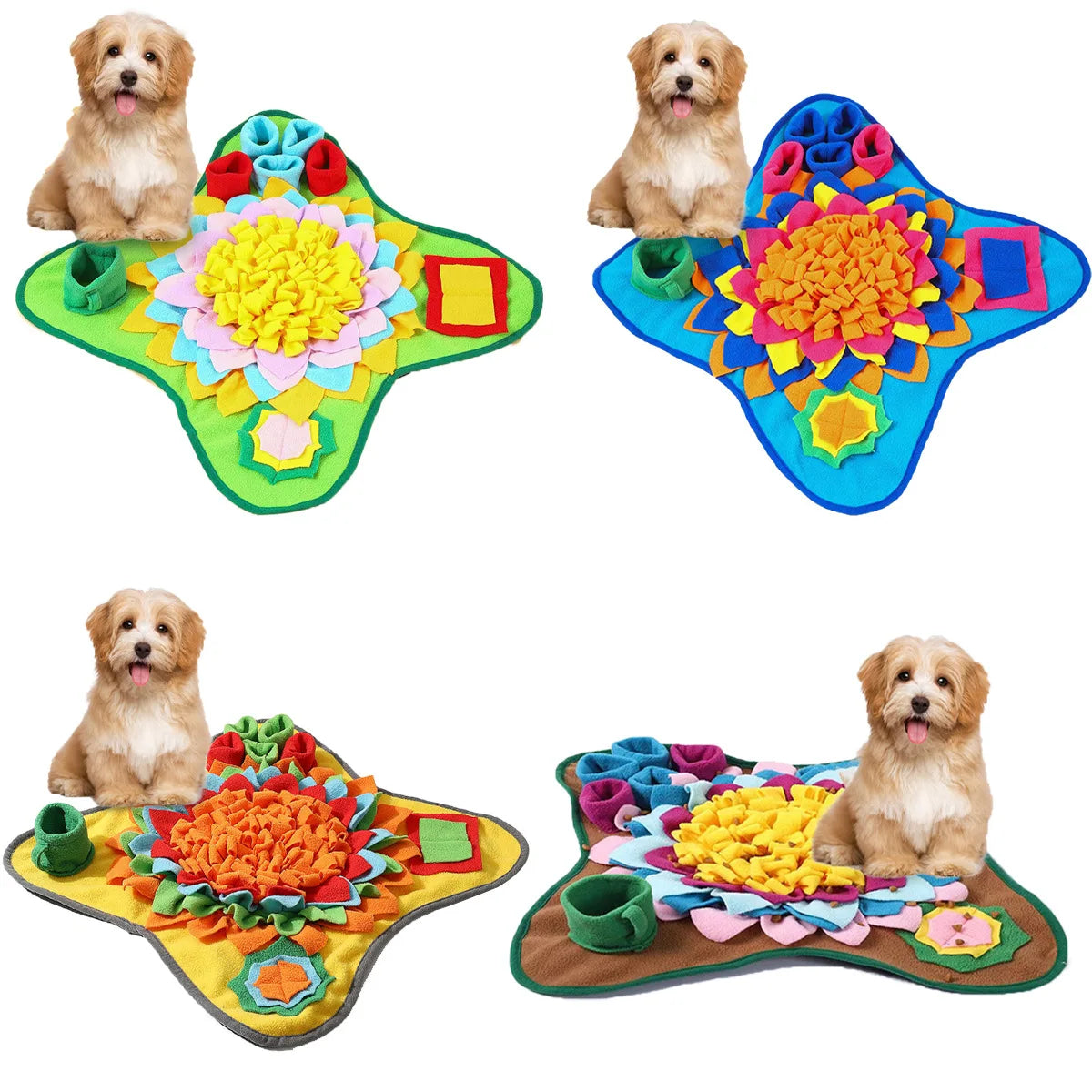 Alfombra Olfativa para Perros - Juguete Interactivo Antiaburrimiento