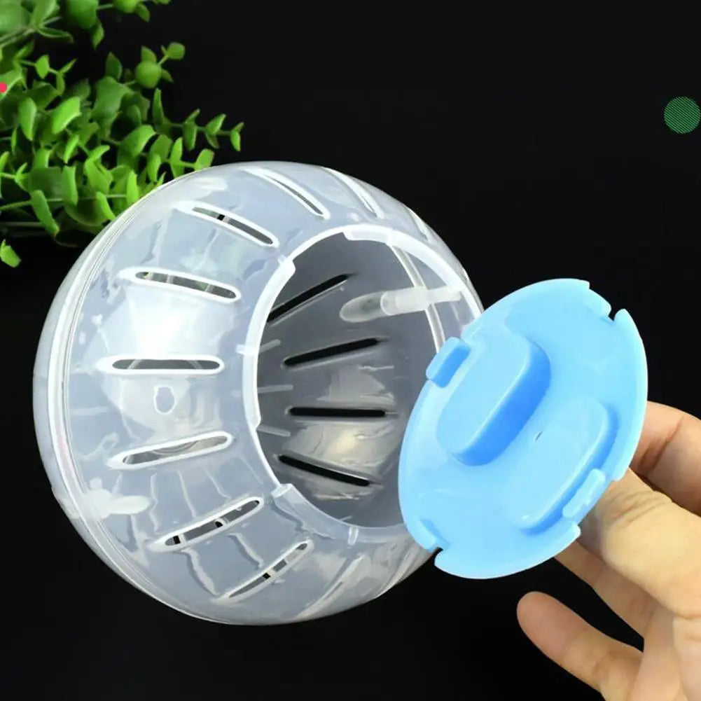 Bola de Ejercicio para Hámsters y Roedores Pequeños - Plástico Seguro 10 cm