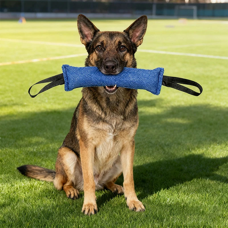 Juguete de Yute para Perros - Almohada de Mordida para Adiestramiento y Juego
