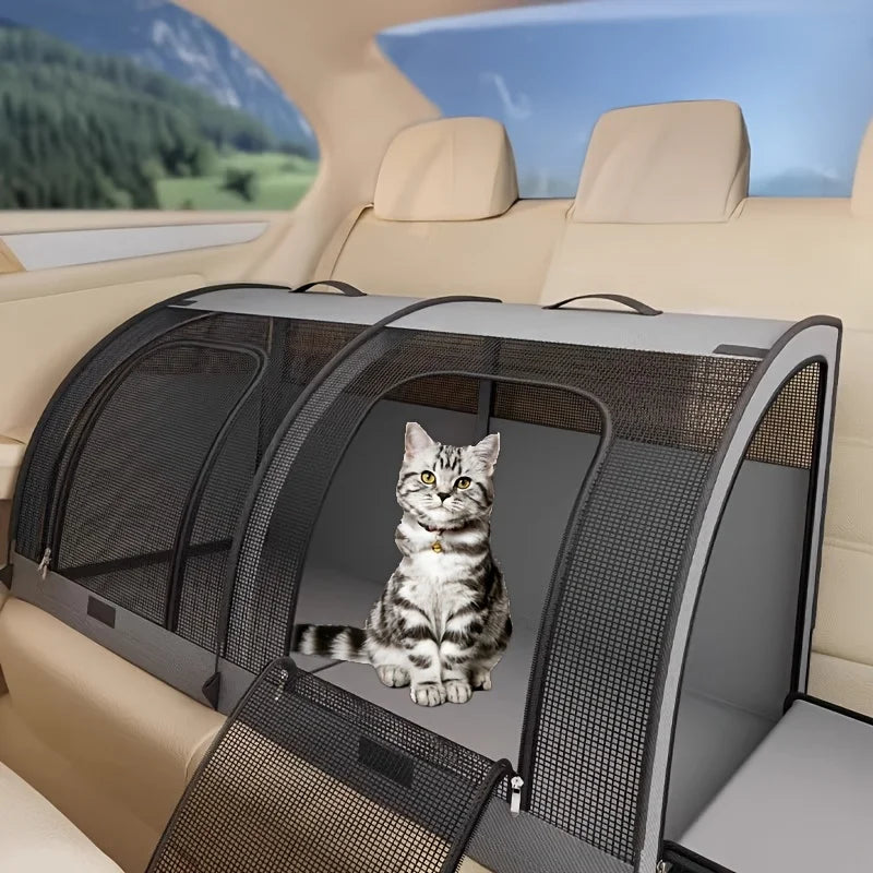 1Pc Cat Carrier Supplies for All Seasons, Pet Car Tent, Pet Tent