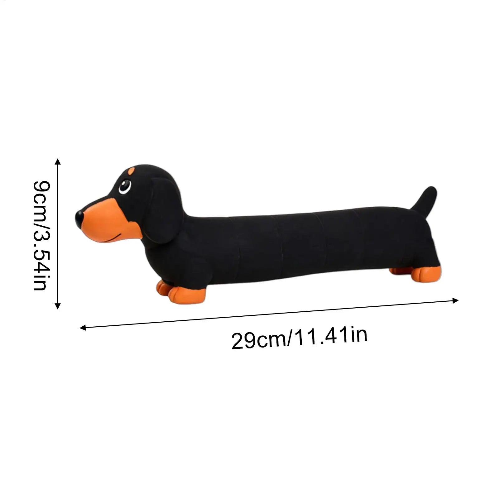 Juguete de Goma con Sonido en Forma de Dachshund para Perros - 25 cm