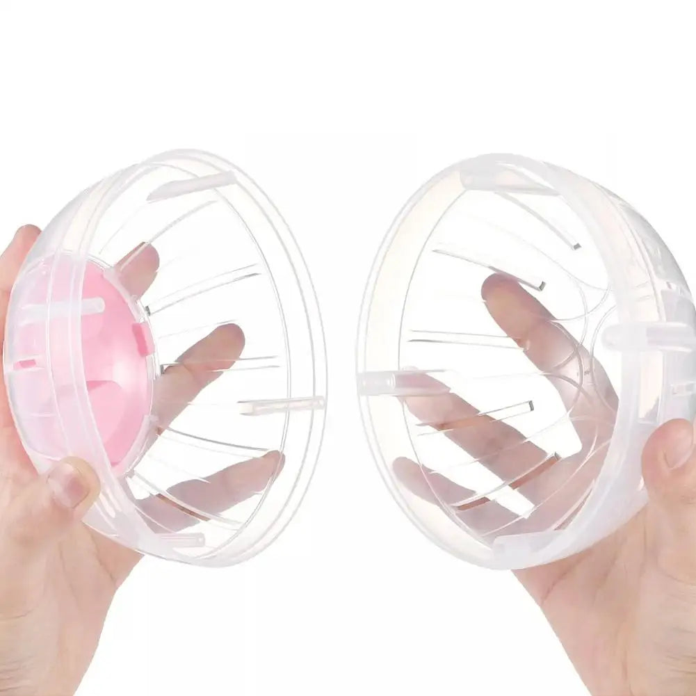 Bola de Ejercicio para Hámsters y Roedores Pequeños - Plástico Seguro 10 cm