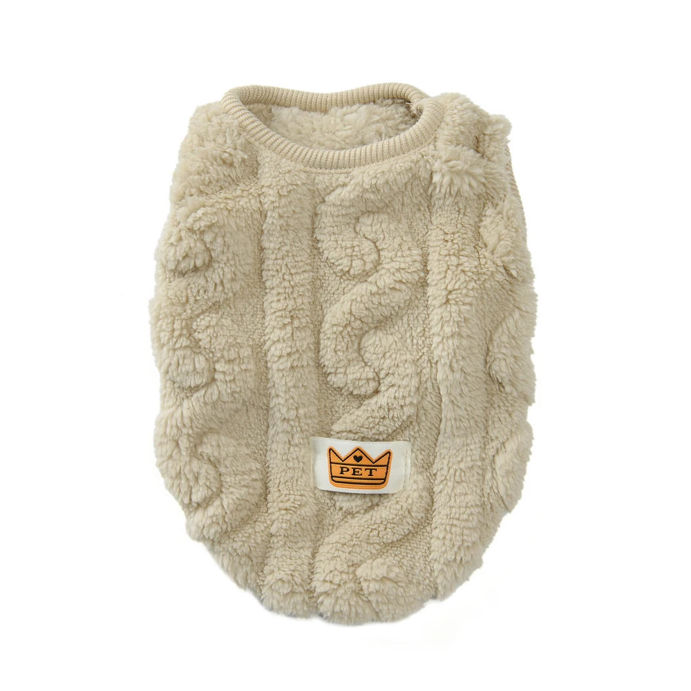 Cute Warm Cat Clothes Autumn Winter Fleece Sweater For Small Cats Dog Apparel Kitten Puppy Pullover Pet Sphynx Christmas Costume