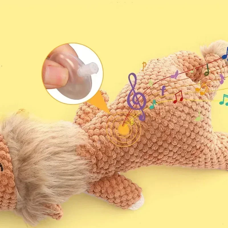 Juguete de Peluche con Sonido para Perros Grandes - Molar Resistente 35 cm