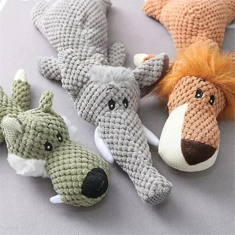 Juguete de Peluche con Sonido para Perros Grandes - Molar Resistente 35 cm