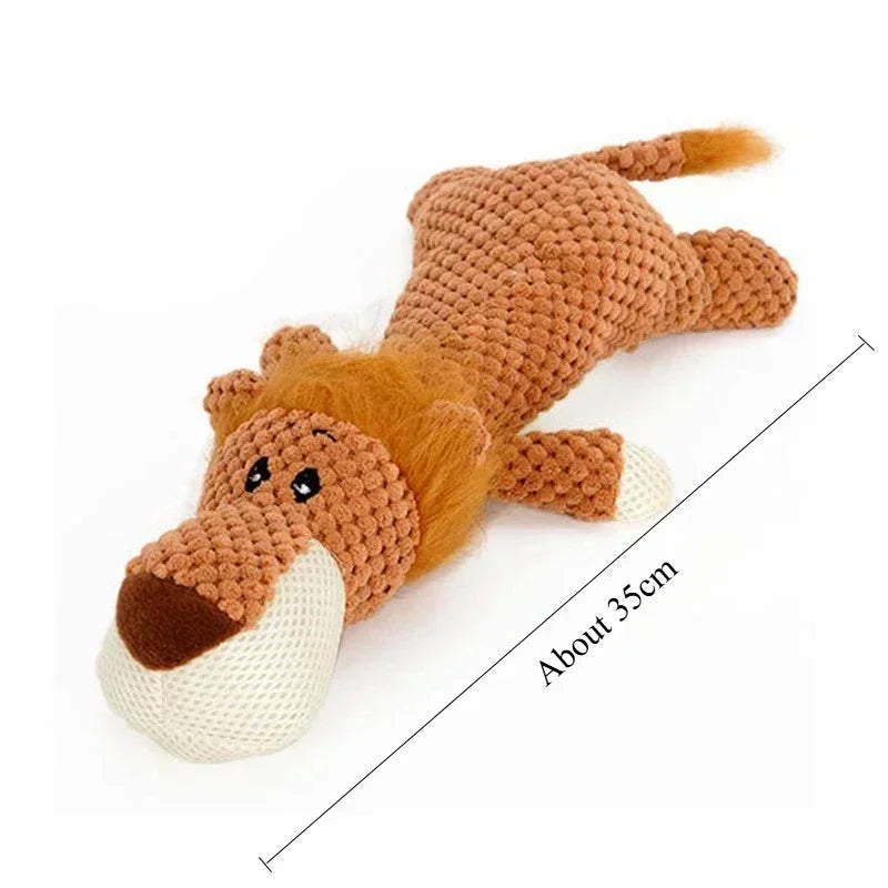 Juguete de Peluche con Sonido para Perros Grandes - Molar Resistente 35 cm