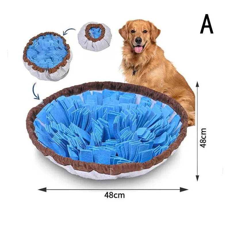 Alfombra Olfativa Interactiva para Perros y Gatos - Juego de Forrajeo y Alimentación Lenta